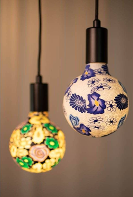 Glob E27 125mm 827 1,6W Flower Dim