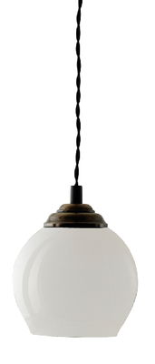 Bistro Glaskupa 20cm Vit