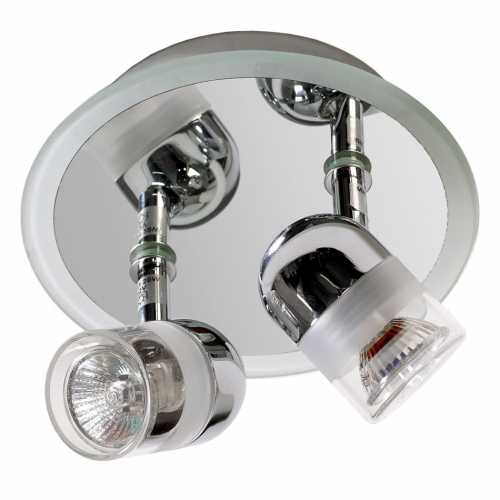 T352 Takspotlight IP44 Krom