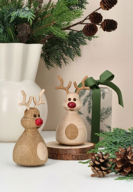 Juldekorationer i trä Juldekorationer i trä