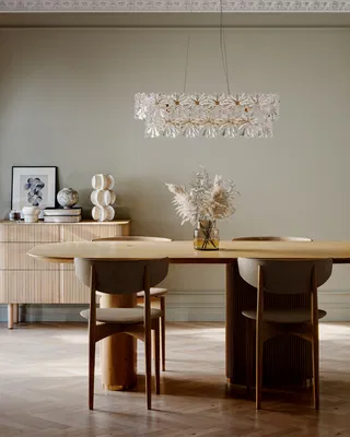 Lorraine Bar Taklampa 75cm Mässing/Klar