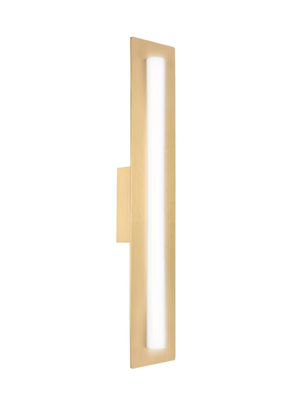 Moon Vägglampa 56cm IP44 Borstad Mässing