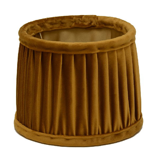 Anastacia Sammet Skärmar Guldgul/Guld