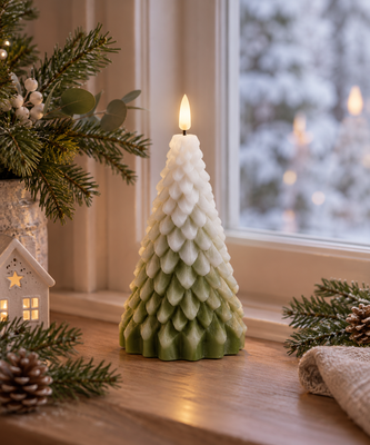 LED-ljus julgran - juldekorationer