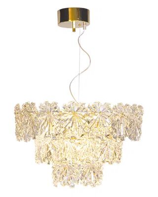 Lorraine Taklampa 51,5cm Mässing/Klar