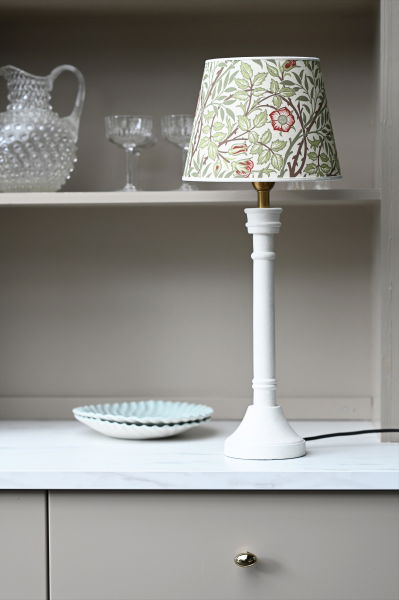 Nottingham Lampfot H49 Chalk White