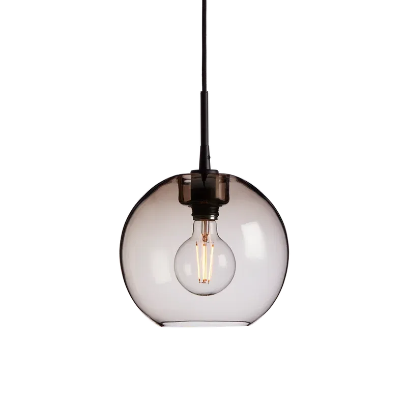 Gloria Taklampa D26 Svart/Rök