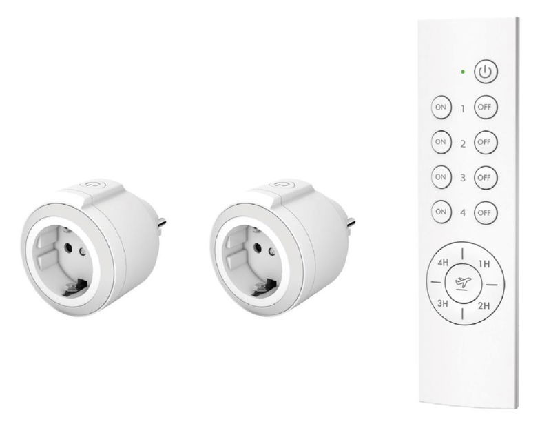 Fjärrströmbrytare set smart 2-pack