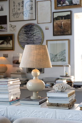 Fiona bordslampa 40 creme