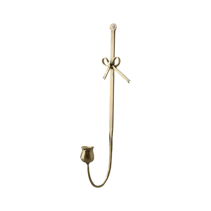 Francis Väggljushållare H46 Mässing