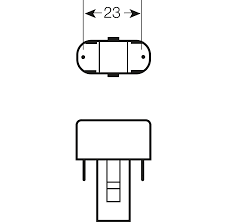 Flugfångarlysrör 9W/UV