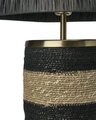 Lando Bordslampa H47 Svart/Natur