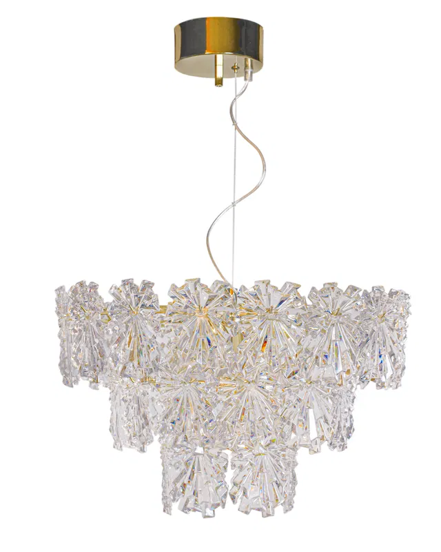 Lorraine Taklampa 51,5cm Mässing/Klar