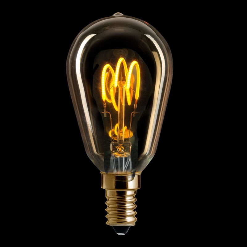 UNI-FLEX Edison E14 820 3W Guld Dim