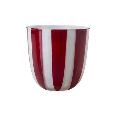 Circus Värmeljushållare Röd STL S