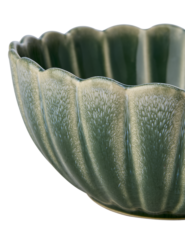 Hulda Skål D15 Grön 4-pack