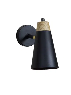 Wien Vägglampa H22 Svart