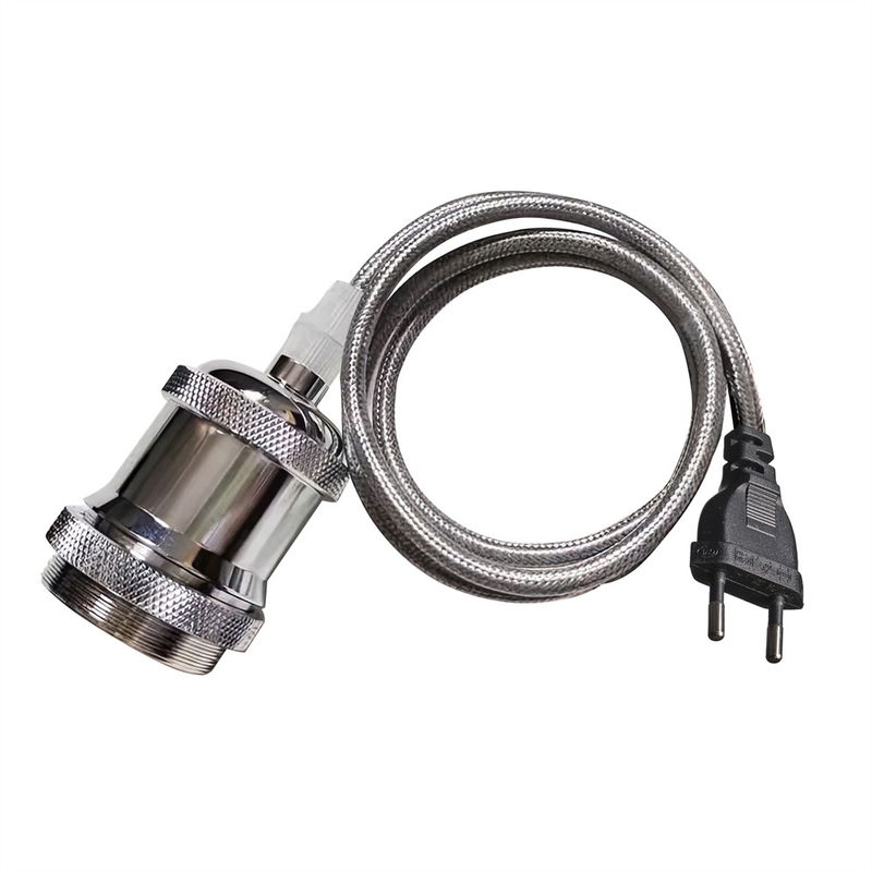 Upphänge 3,5m Textilkabel Silver