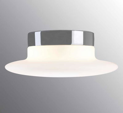 Cairo Large LED 3000K Plafond Grå/Opal IP44