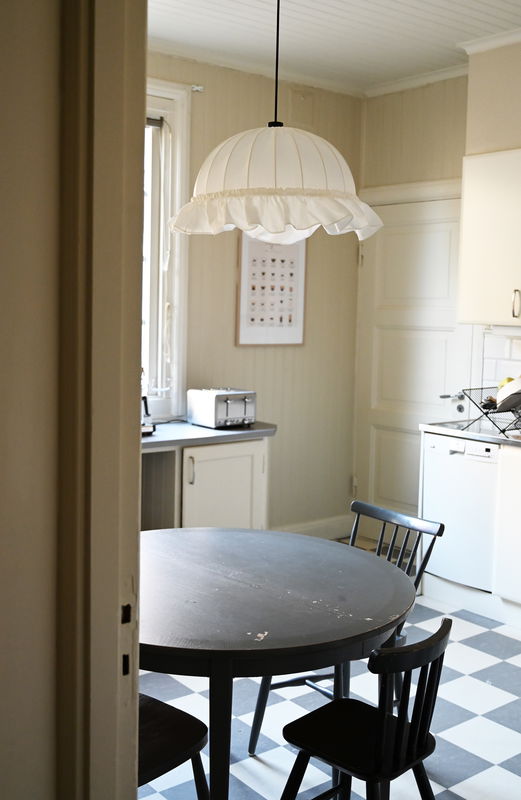 Dome Volang Takskärmar Vit Linne