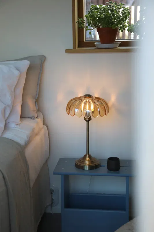 Kurage Bordslampa Bärnsten