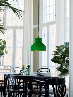 Solo Taklampa D26 Blank Grön