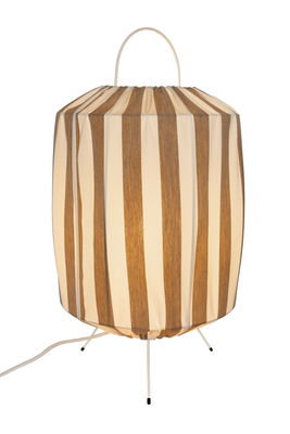 Capri golvlampa taupe/vit