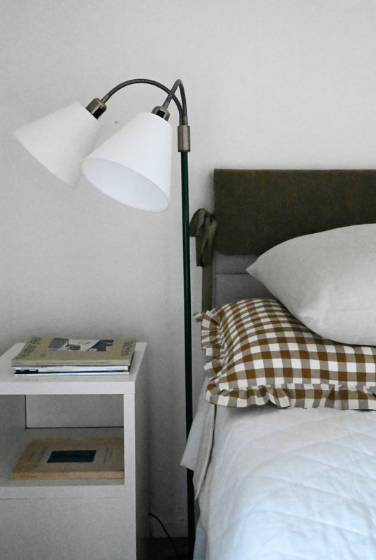 Chintz Toppringskärm med Ture Golvlampa Svart/Silver