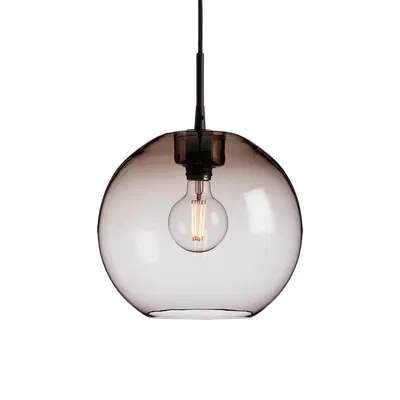 Gloria Taklampa D32 Svart/Rök