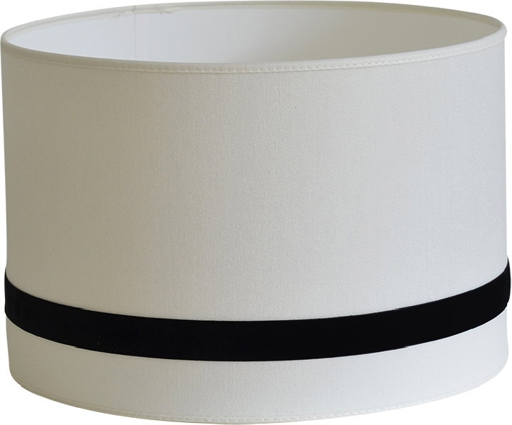 Galaxy Skärmar Bred Cylinder Black Ribbon