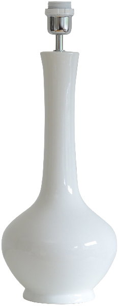 Bella Lampfot H50 Vit glossy
