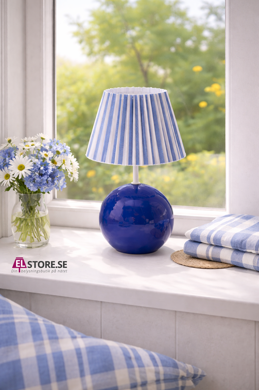 Costa Nova Bordslampa Blå