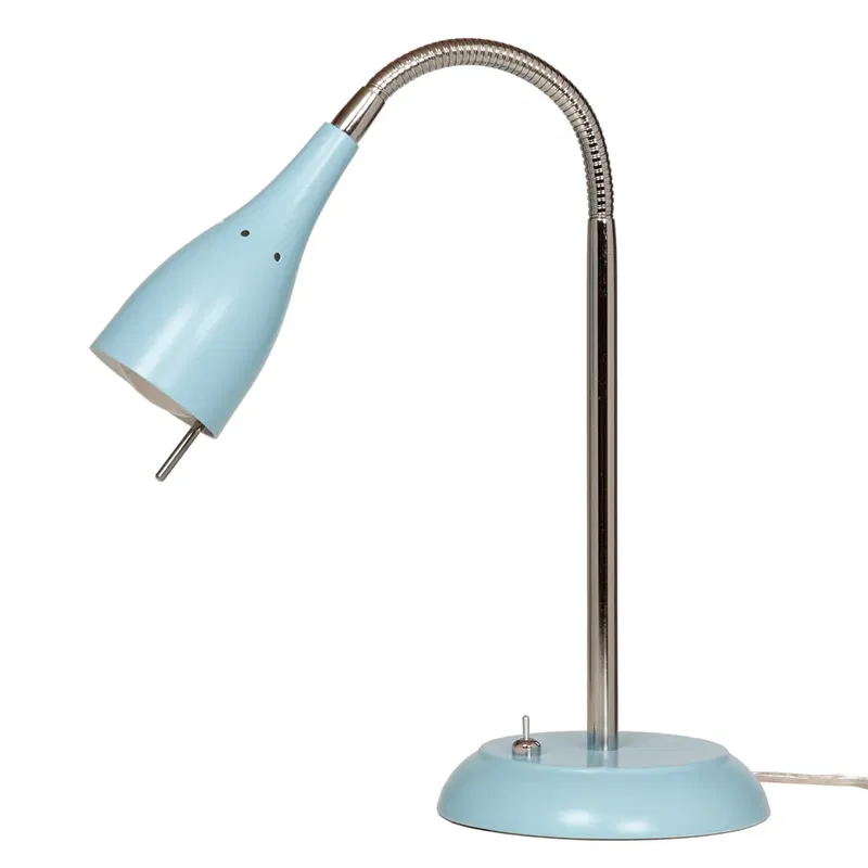 B461 Tanum Skrivbordslampa Ljusblå