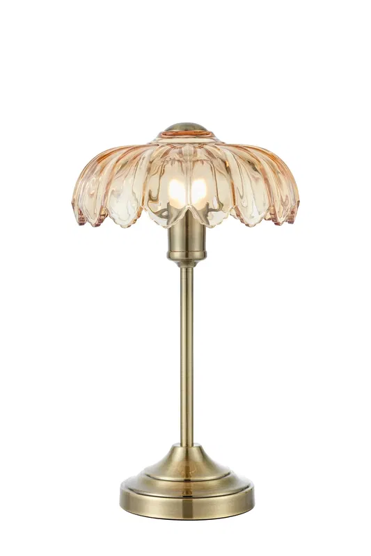 Kurage Bordslampa Bärnsten