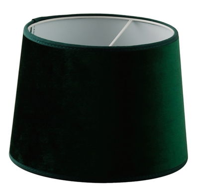 Velutto Sammet Skärmar Rund Dark Green
