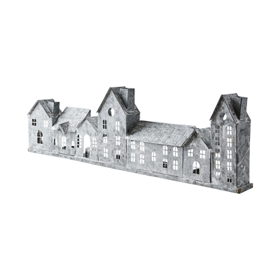 Fenix Ljuslykta Hus L68 Grå/Vit