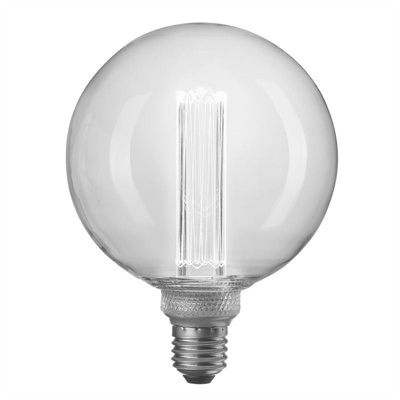 UNI-K Glob 125mm E27 830 2,5W Vit Dim