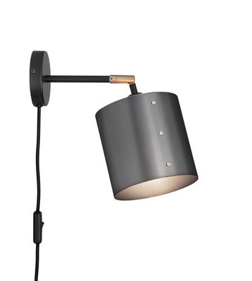 Svep Vägglampa Svartoxid Svep Vägglampa Svartoxid