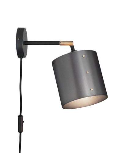 Svep Vägglampa Svartoxid Svep Vägglampa Svartoxid