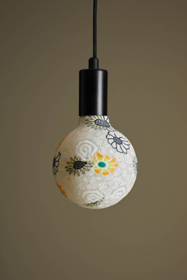 Glob E27 125mm 827 1,6W Flower Grey Dim