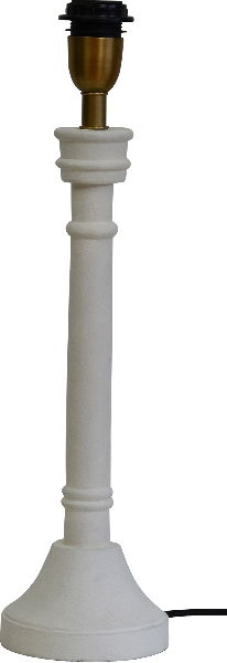 Nottingham Lampfot H49 Chalk White