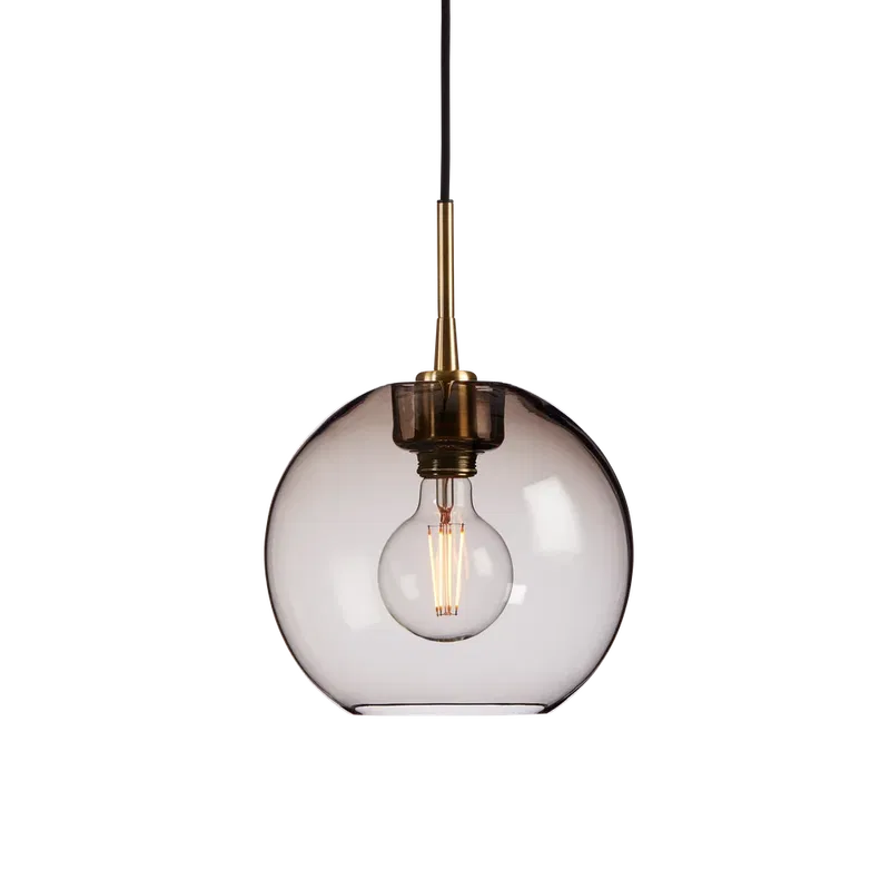 Gloria Taklampa D26 Mässing/Rök