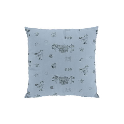 Villa Villekulla Kuddfodral 47x47cm Blå