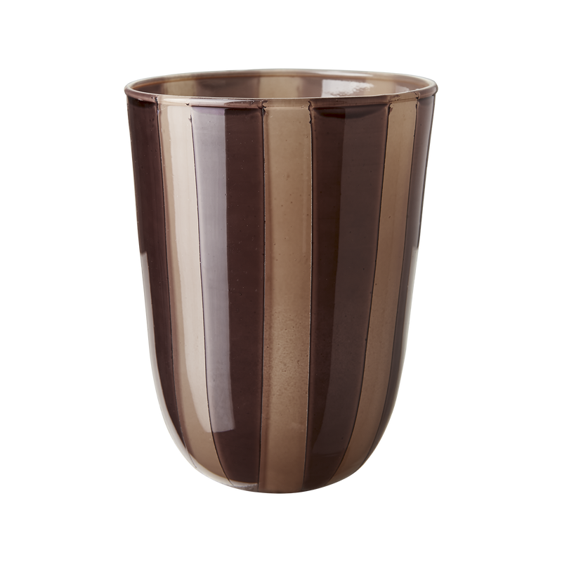 Circus Värmeljushållare Bordeaux/Beige stl M