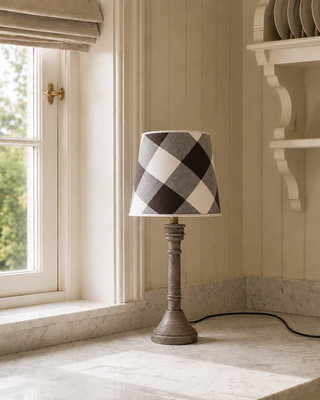 Nottingham Bordslampa med Squares Lampskärm