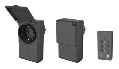 Fjärrströmbrytare set 3-pack IP44