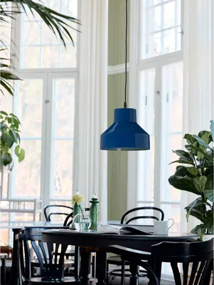 Solo Taklampa D26 Blank Blå