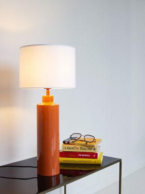 Solo bordslampor blank orange