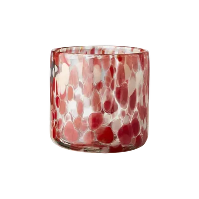 Party Värmeljushållare Rak Röd