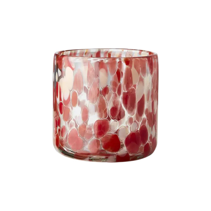 Party Värmeljushållare Rak Röd